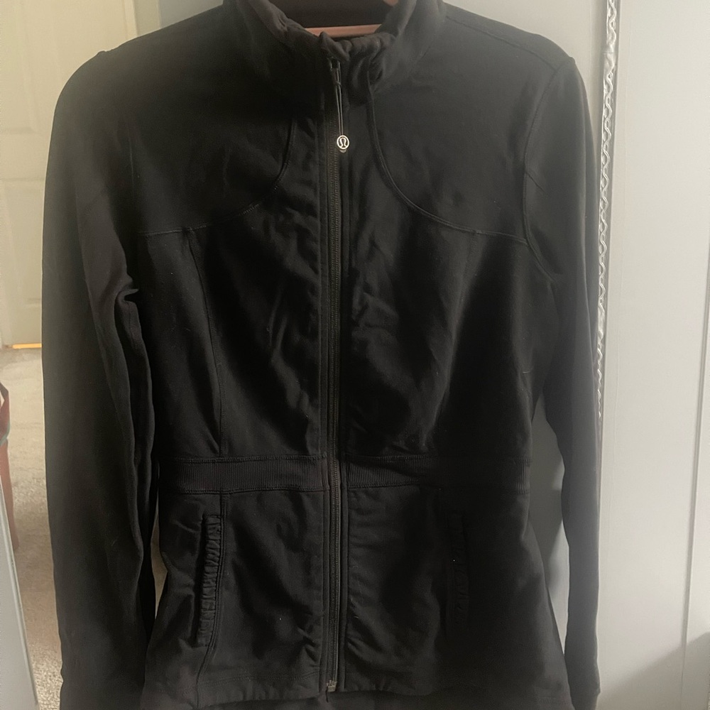 lululemon athletica Black Full-Zip Women's Jacket